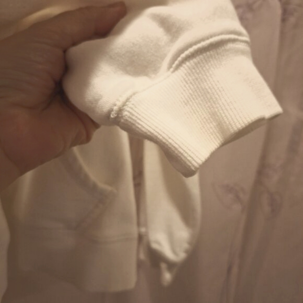 SJB White Active Wear Hoodie sweatshirt - Picture 5 of 12